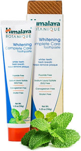 Himalaya Botanique Complete Care - Pasta de dientes blanqueadora, s...