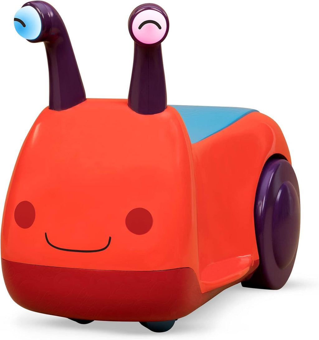 B. toys Vehículo para Montar, Buggly-Wuggly con Luces y Espacio de Almacenamiento, Actividad