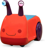 B. toys Vehículo para Montar, Buggly-Wuggly con Luces y Espacio de Almacenamiento, Actividad