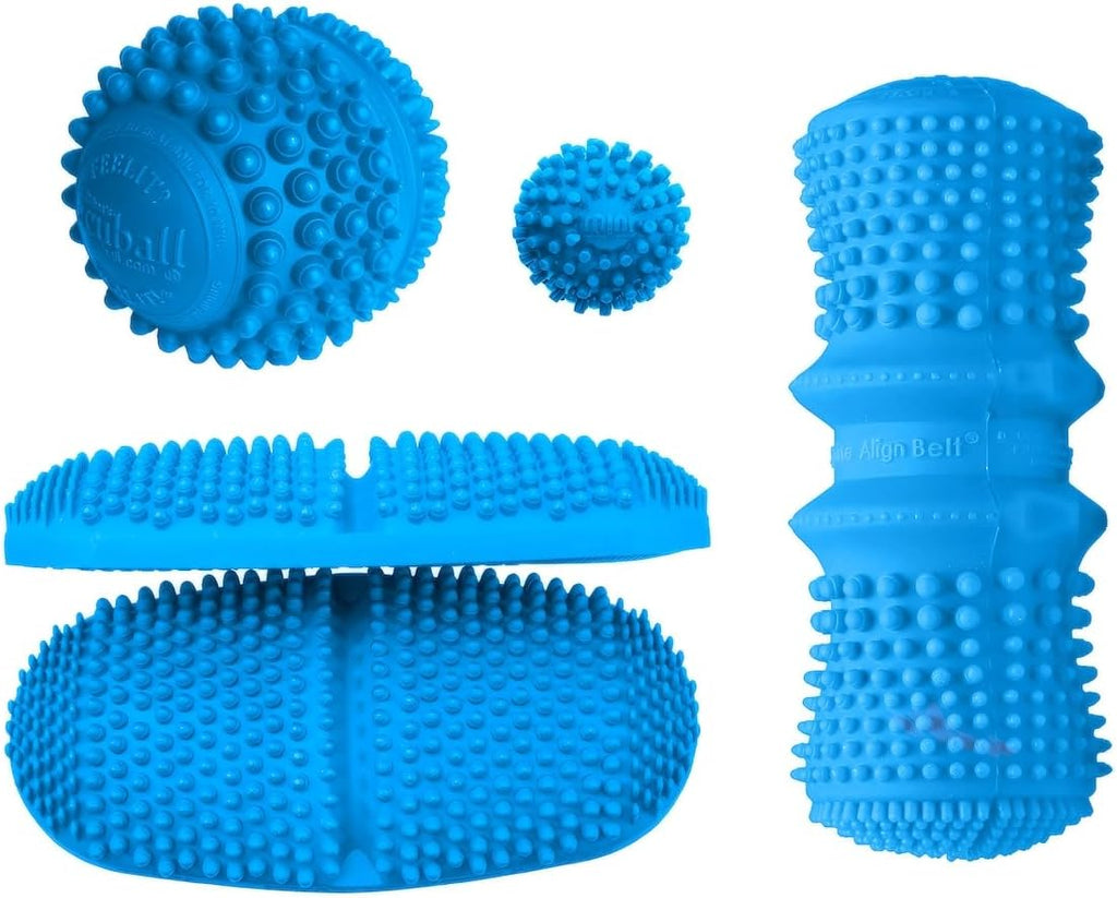 Dr. Cohen's AcuKit Deluxe - Kit de curación para todo el cuerpo para masaje de tejido profundo, liberación miofascial y alivio del dolor