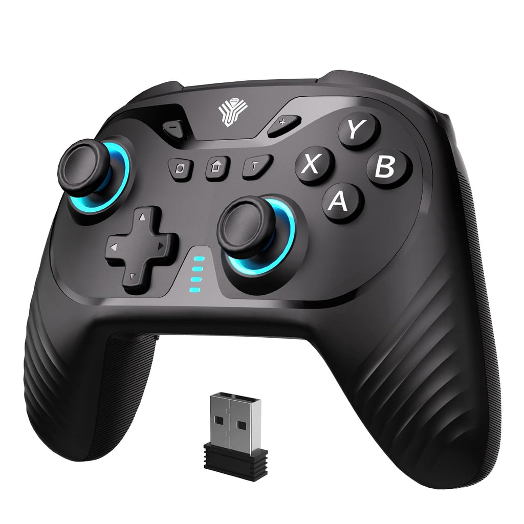 YUYIU Controlador Inalámbrico para Gaming para PC, Switch, Steam Deck, Android, iOS