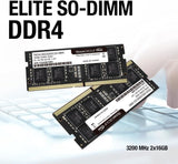 TEAMGROUP Elite DDR4 32GB Single 3200MHz PC4-25600 CL22 (2933MHz o...