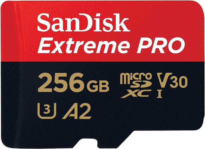 SanDisk Tarjeta Extreme PRO microSD UHS-I de 256 GB con