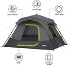 CORE - Combo de campamento de 4 piezas con tienda de campaña instantánea