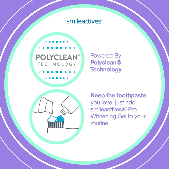 Smileactives Kit de blanqueamiento dental, tratamiento completo de...