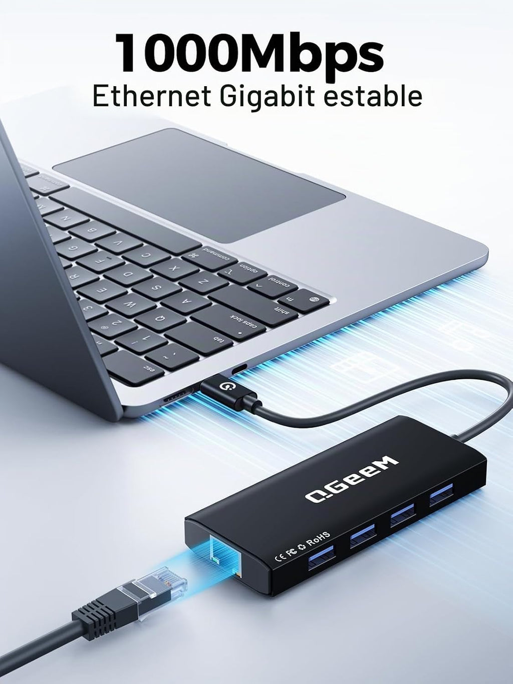 QGeeM, UCH092-1, hub USB 3.0