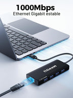 QGeeM, UCH092-1, hub USB 3.0