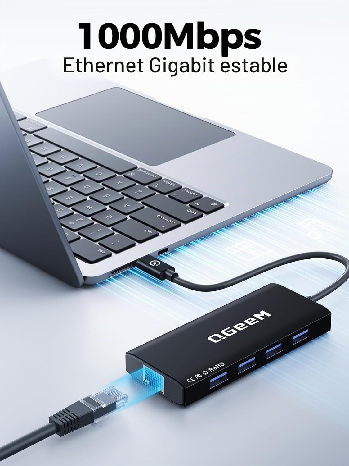 QGeeM, UCH092-1, hub USB 3.0