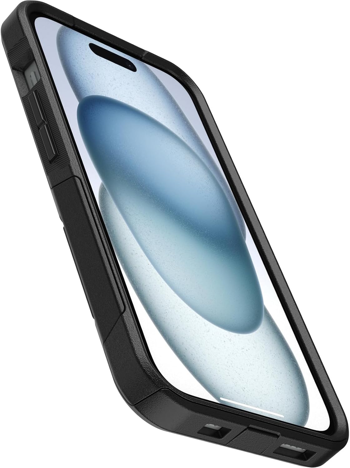 OtterBox iPhone 17e, 16e, 15, 14, & 13 Commuter Series Case - negro, Slim & Tough, Pocket-Friendly, con puerto Protection - Thin & Protective iPhone Case, Dual-Layer, Impact Absorbing iPhone Case