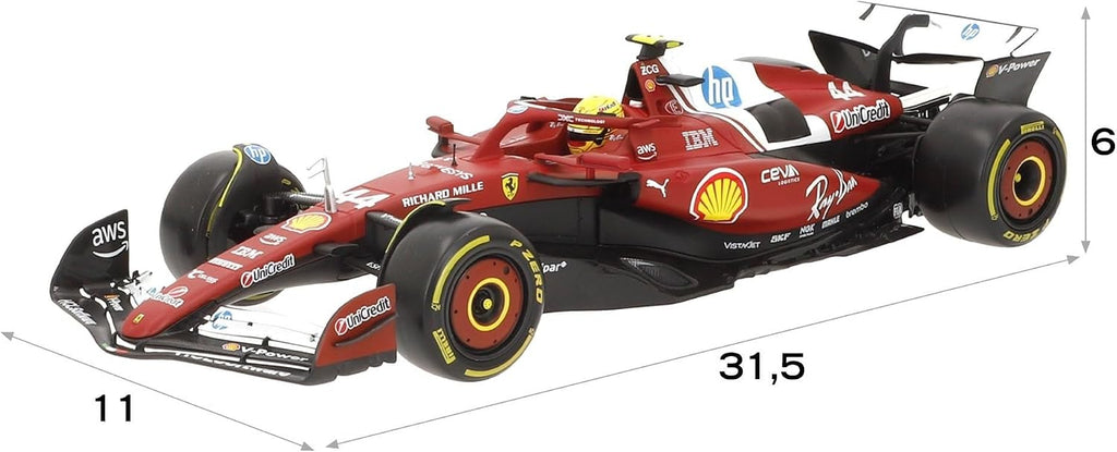 Bburago 1:18 Ferrari Temporada 2025, Hamilton #44