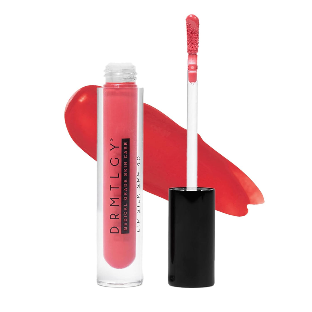 DRMTLGY Lip Silk SPF 40 Bold \u2013 Bálsamo tintado, brillo, aceite...