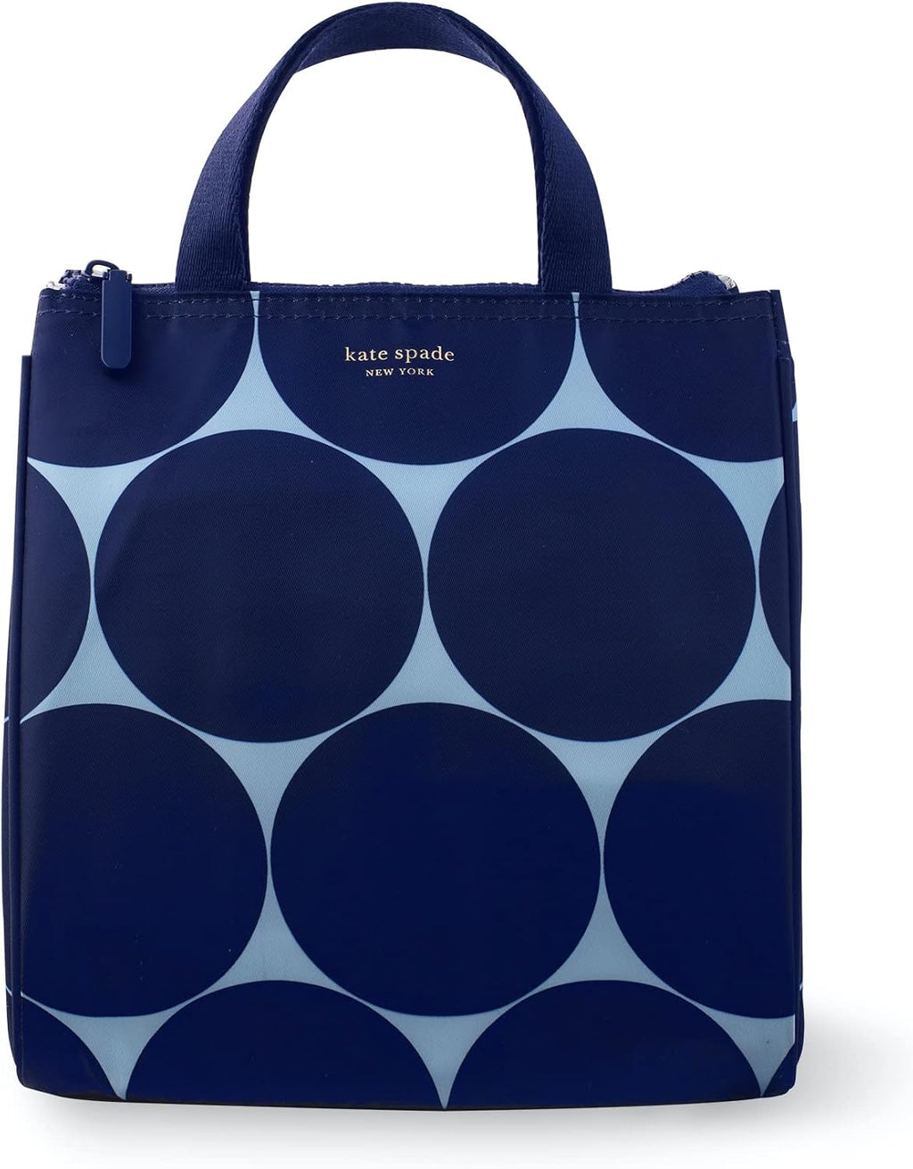 Kate Spade New York, Bolsa de almuerzo portátil suave con forro interior