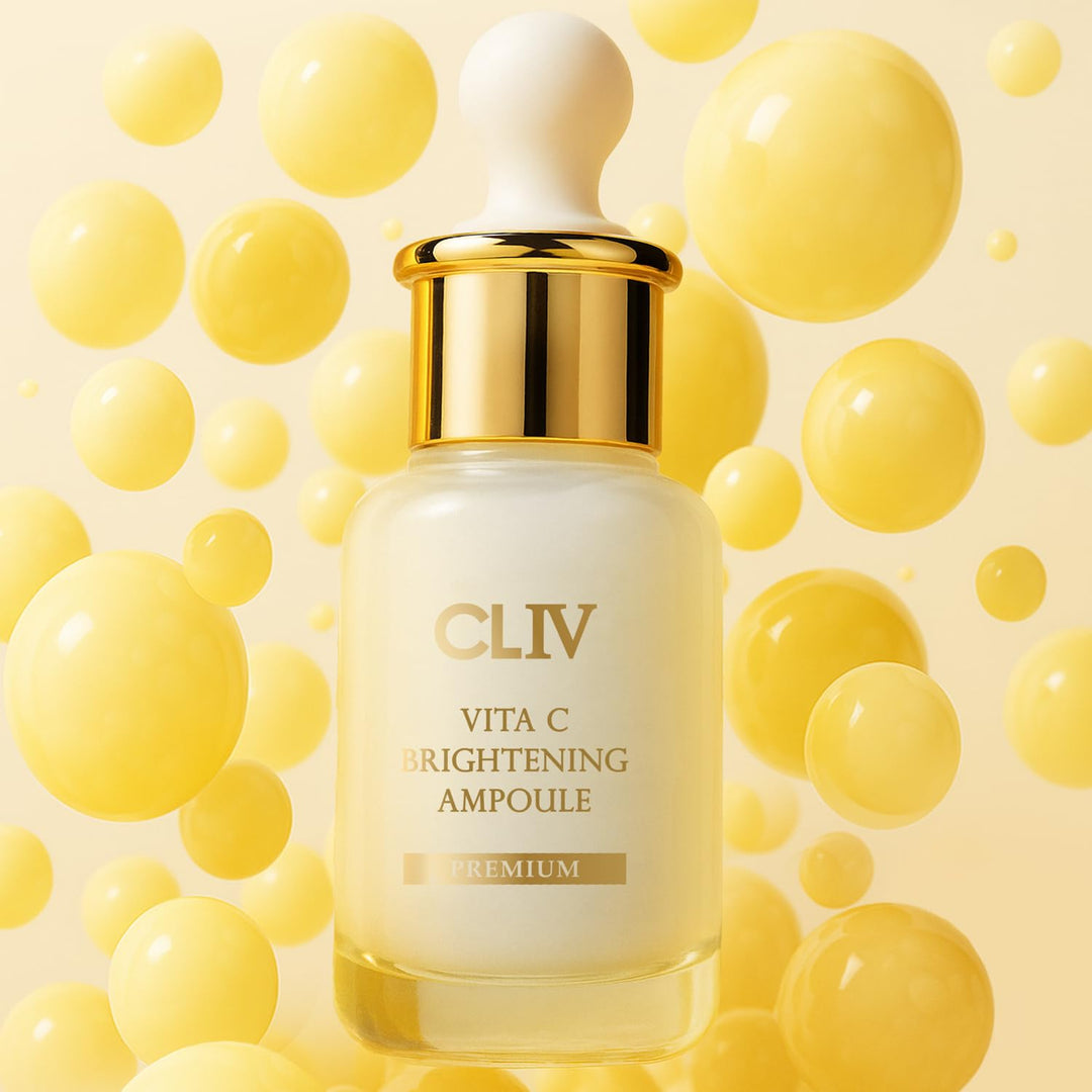 CLIV Vita C Suero Facial en Ampollas Iluminador | 85% Agua de Limón...