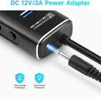 Rosonway, RSH-A107, hub USB 3.2 de 7 puertos, alimentado, adaptador 12V/2A