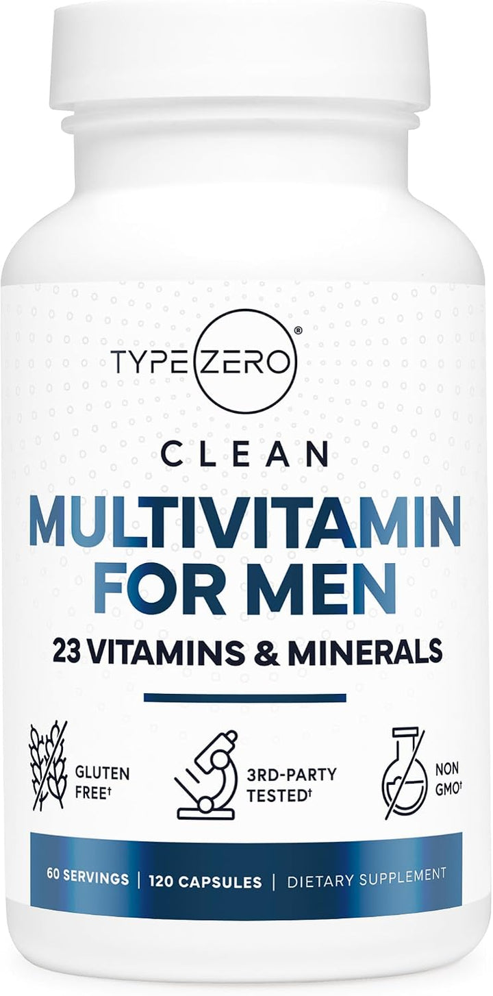 Type Zero Cápsulas multivitamínicas para hombres (120 cápsulas) (12...