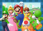 Rompecabezas infantil 4 x 100 piezas - Nintendo Super Mario - Time para Mario