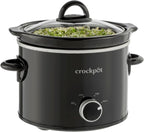 Crock-Pot. Olla de cocción lenta manual, Negro