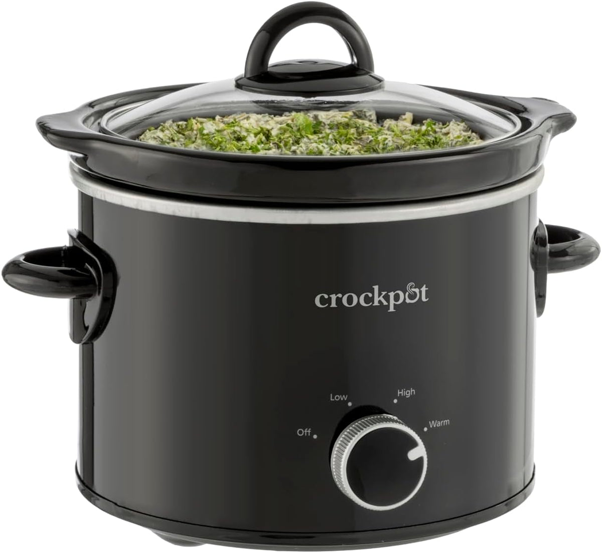 Crock-Pot. Olla de cocción lenta manual, Negro
