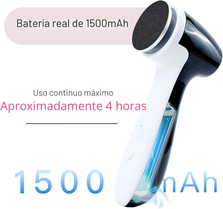 AprElm-E7 Removedor de callos eléctrico recargable para pies con di...