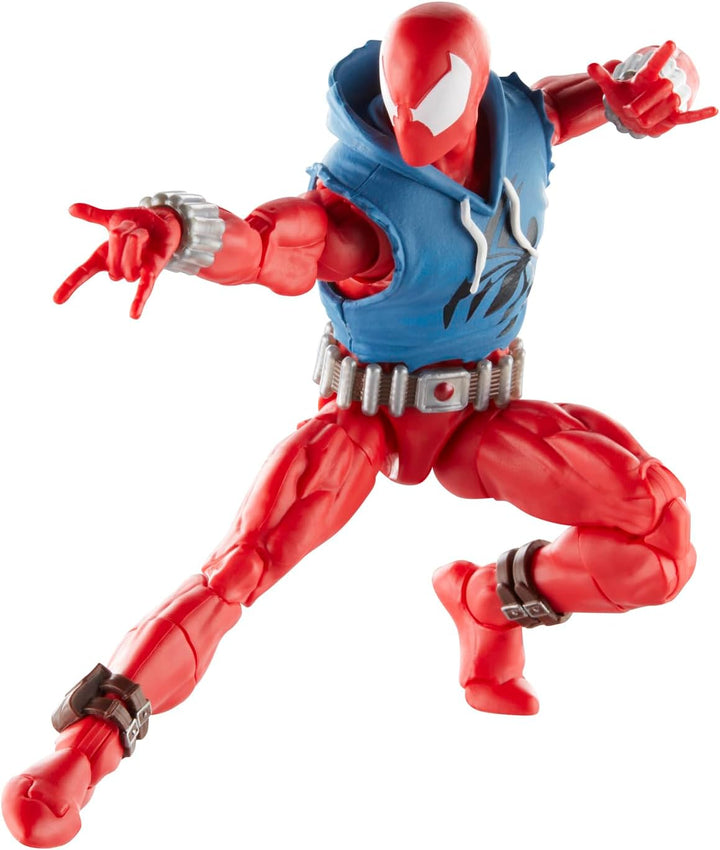 Marvel Legends Series Scarlet Spider, Spider-Man Comics Figura de a...
