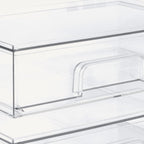Amazon Basics Cajones organizadores de maquillaje apilables de plás...
