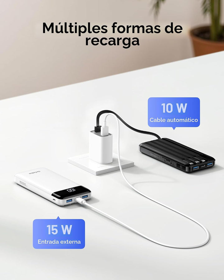 Orfeika Cargador portátil para teléfono, Banco de energía portátil...