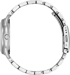 Citizen Reloj clásico Eco-Drive para mujer, acero inoxidable