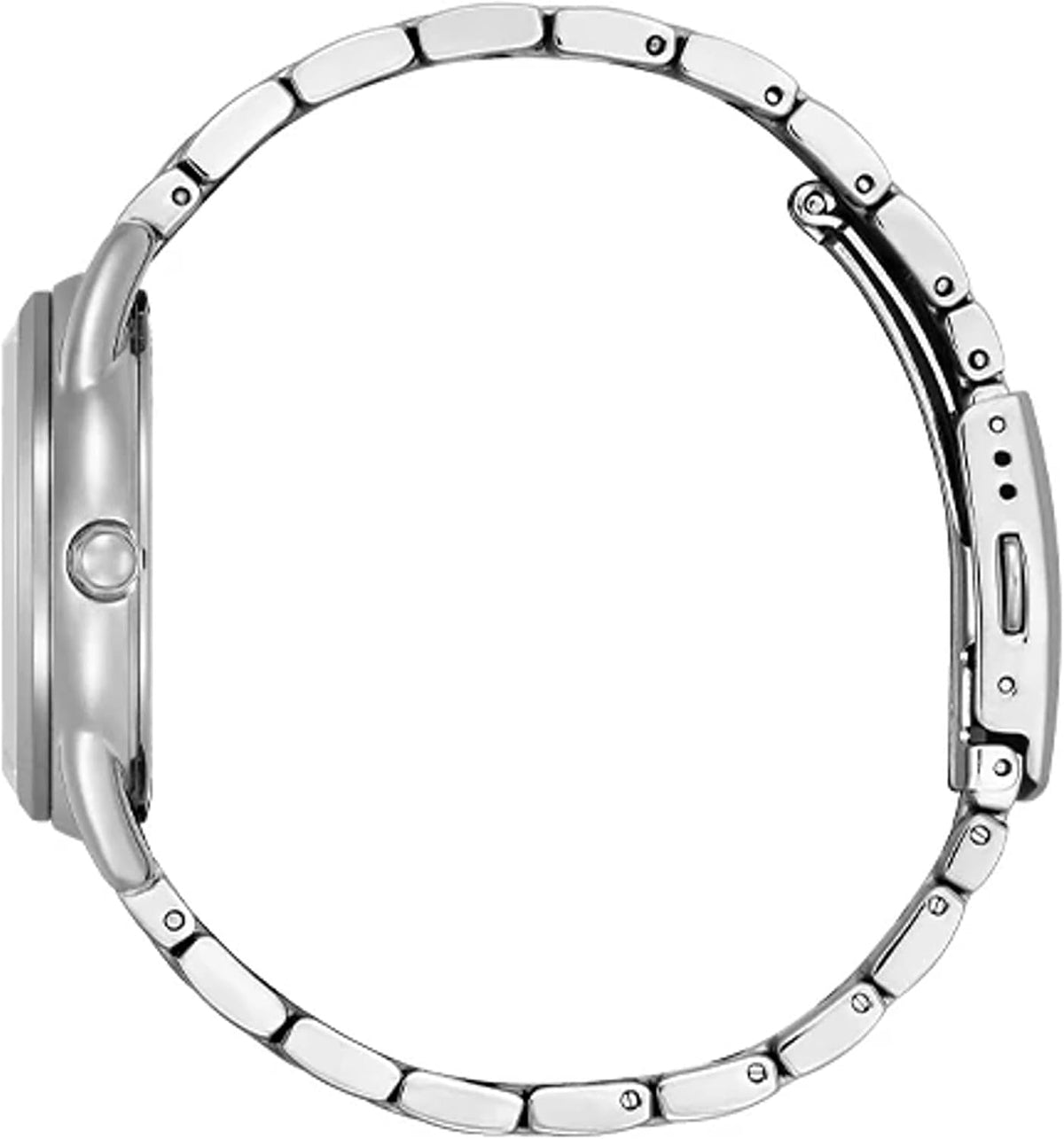 Citizen Reloj clásico Eco-Drive para mujer, acero inoxidable