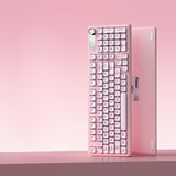 EWEADN V102 - Teclados inalámbricos, teclado para juegos de 98 tecl...