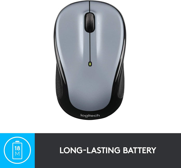Logitech M325 - Ratón inalámbrico con desplazamiento diseñado para...
