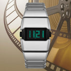 MASTOP Reloj digital único para hombre, reloj de pulsera punk retro
