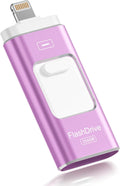 Unidad Flash Certificada Apple MFi de 256GB para iPhone, Stick de F...