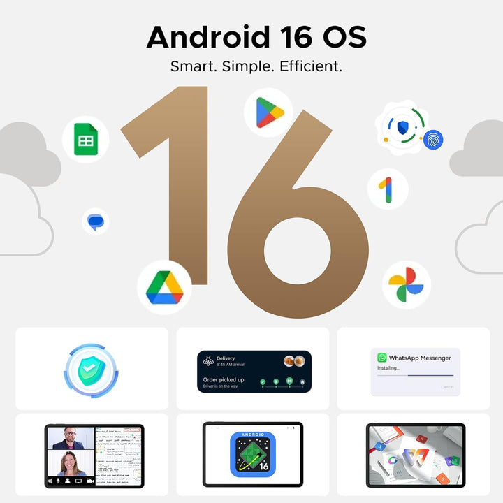 Tablet grande P13 Pro de 13.4 pulgadas, tabletas Android 16, Gemini...