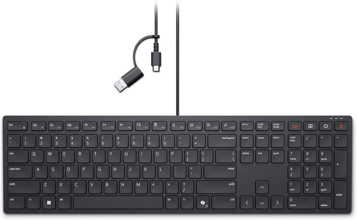 Dell KB525C Teclado de Colaboración Alámbrico - Conectividad Versát...