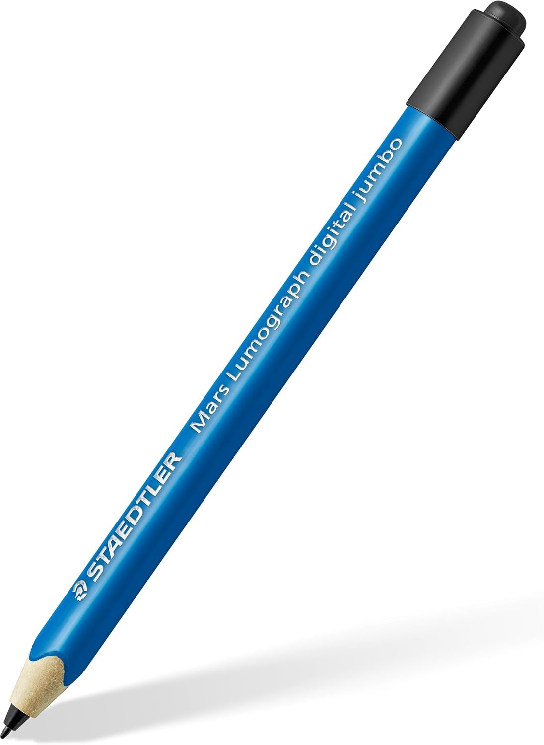 STAEDTLER Lumograph - Lápiz digital jumbo con borrador para pantallas