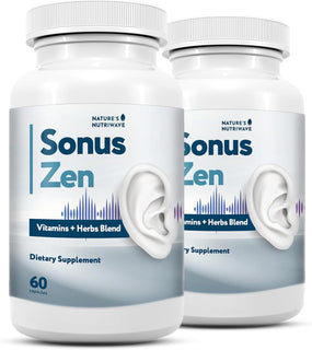 Nature's NutriWave SonusZen - Suplemento diario natural con vit...