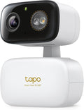 Tapo 3K 5MP Cámara de seguridad Pan\/Tilt para interiores\/exterior...