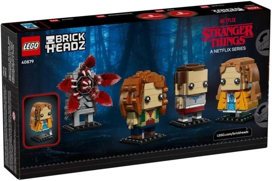 LEGO BrickHeadz Eleven, Max, Demogorgon, Set de figuras sagradas 40879