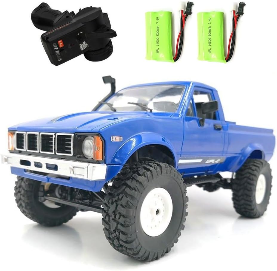 RC Crawler WPL C24 RC Rock Crawler RC Truck 4x4 1/16 Scale All Terrain