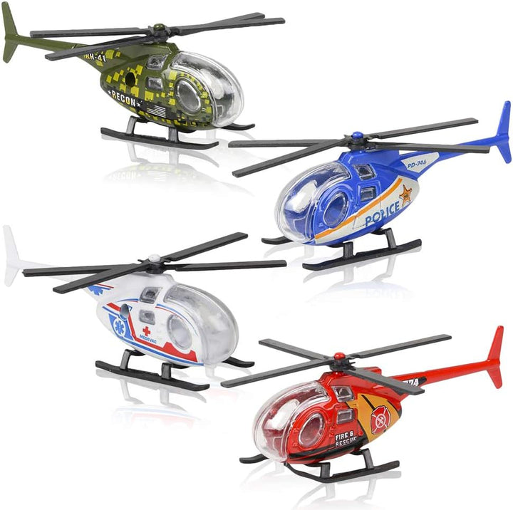 ArtCreativity Helicóptero de juguete fundido a presión