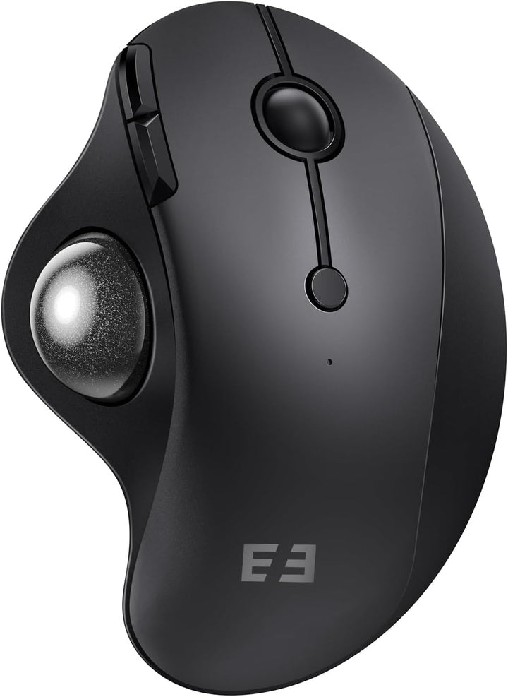 seenda Ratón inalámbrico ergonómico de Trackball - Ratón Bluetooth...