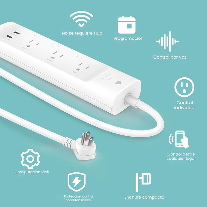 Kasa Smart Regleta de alimentación KP303 protector de