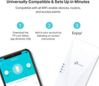 TP-Link AX1500 Extensor WiFi Amplificador de Internet (RE500X), Extensor de Alcance WiFi 6 Cubre hasta 1500 pies cuadrados y 25 dispositivos, Banda Dual, Modo AP con Puerto Gigabit, Configuración por
