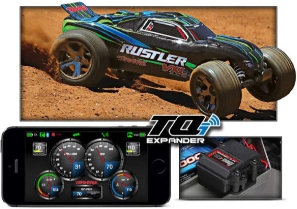Traxxas Expansor de telemetría 6553X 2.0 y módulo GPS 2.0, sistema TQi Tadio