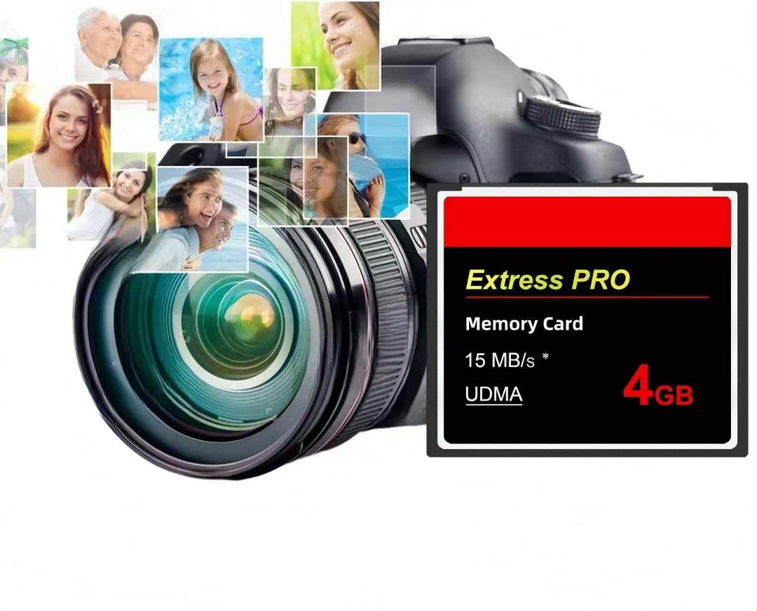 Tarjeta UDMA HighSpeed CF de 4 GB Rendimiento para cámaras