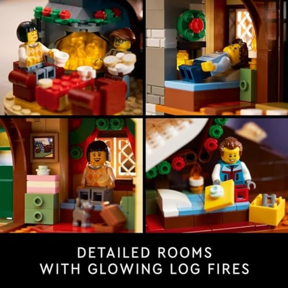 LEGO Icons Alpine Lodge - Juego de construcción de modelos