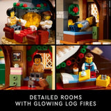 LEGO Icons Alpine Lodge - Juego de construcción de modelos