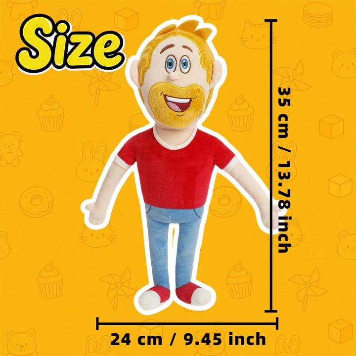 Juguetes de peluche de Steve y Maggie, para niños de 1 año en adela...