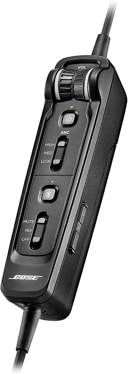 Auriculares Bose A30 Bluetooth para Aviación - Diseño Ligero y Cómo...