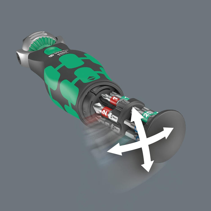 Wera 05004282001 8009 Zyklop Pocket Set Imperial 1, juego de trinqu...